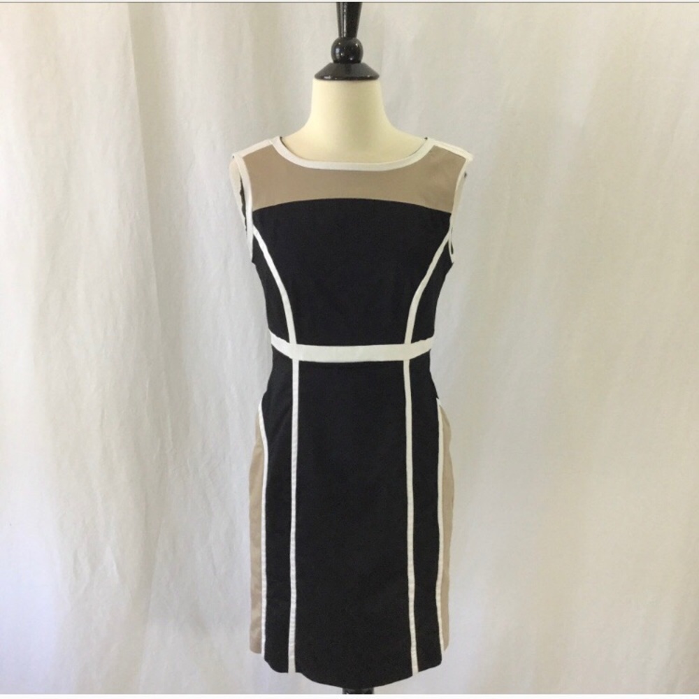 Worthington slimming color block sheath size 4